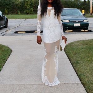 Cream Dress